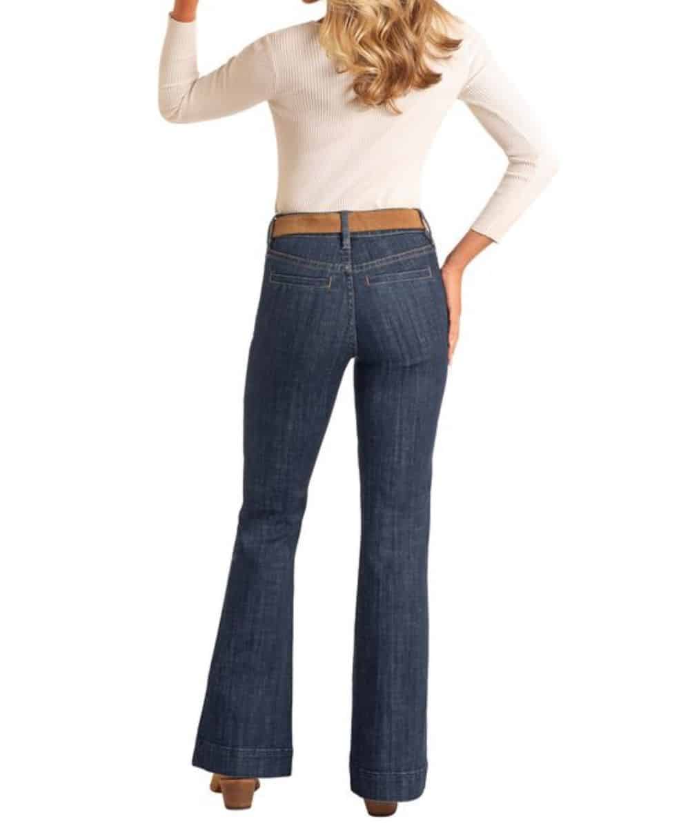 Rock & Roll Cowgirl Women's Trouser Jean - Image 2