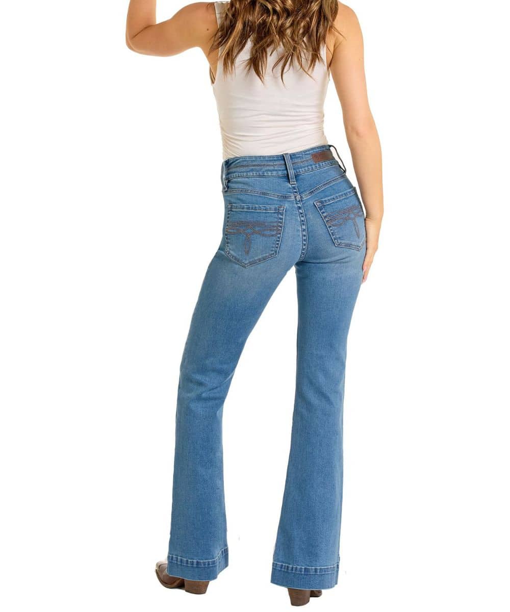 Rock & Roll Cowgirl Women's Trouser Jean - Image 2