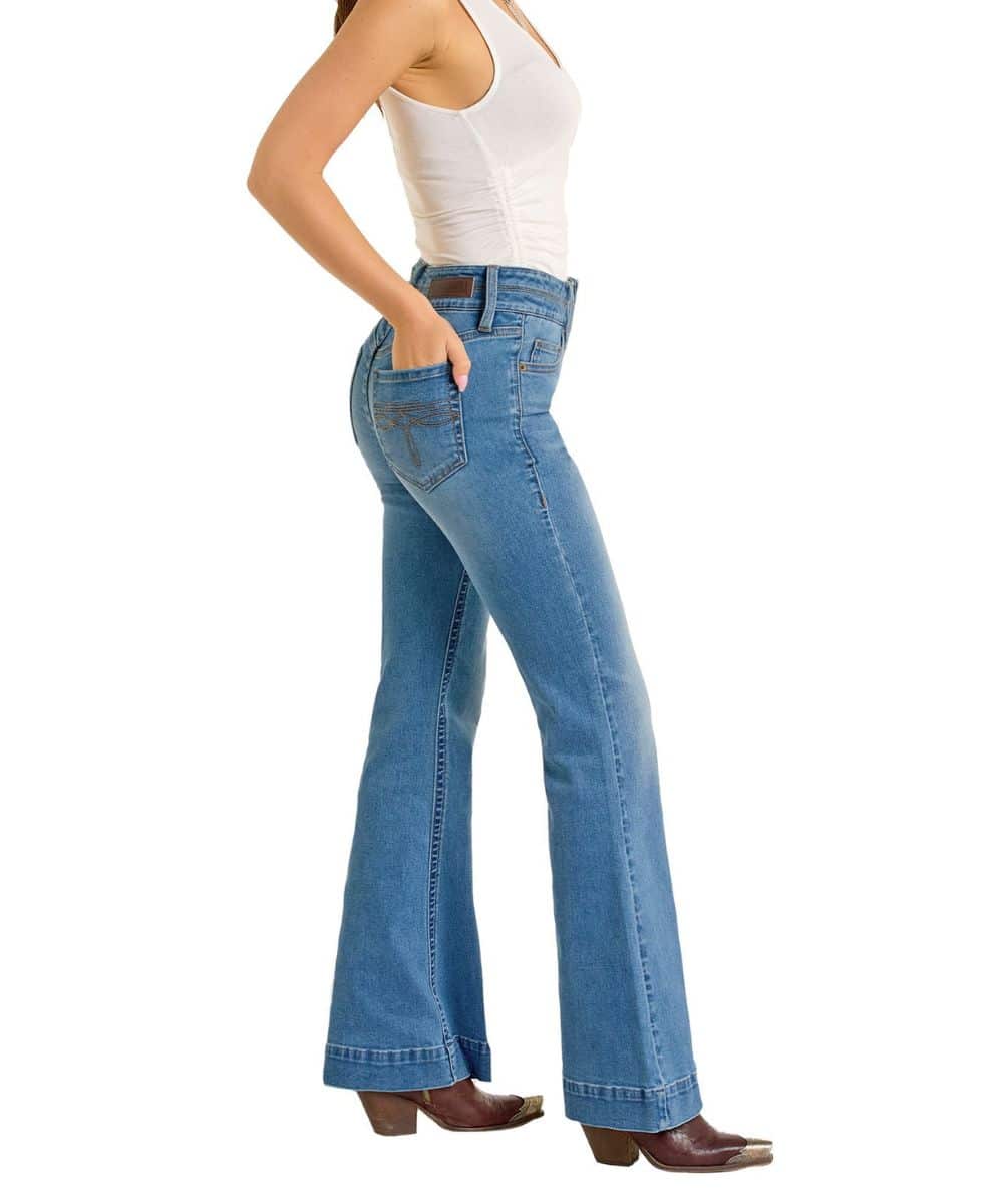Rock & Roll Cowgirl Women's Trouser Jean - Image 3