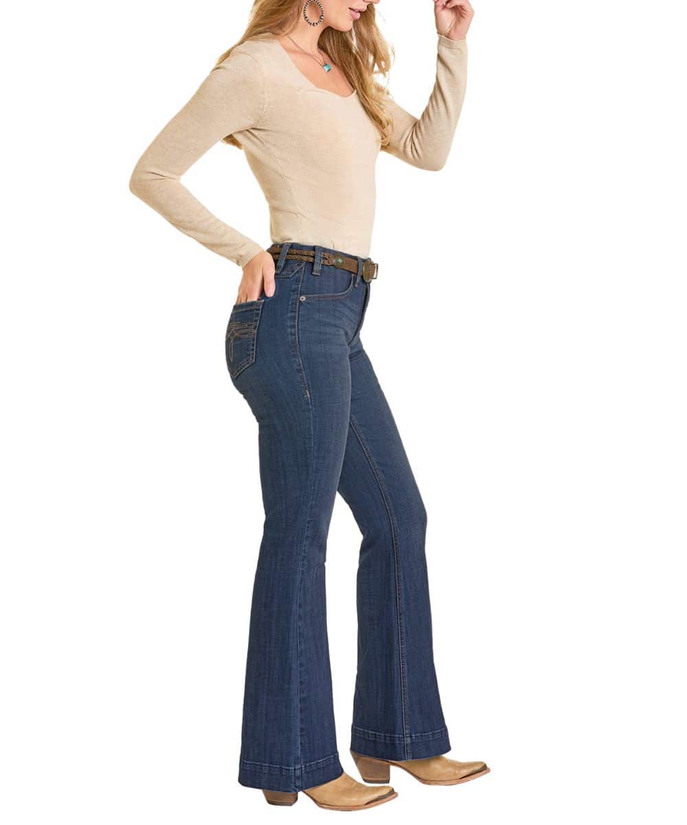 Rock & Roll Cowgirl Women's Trouser Jean - Image 3