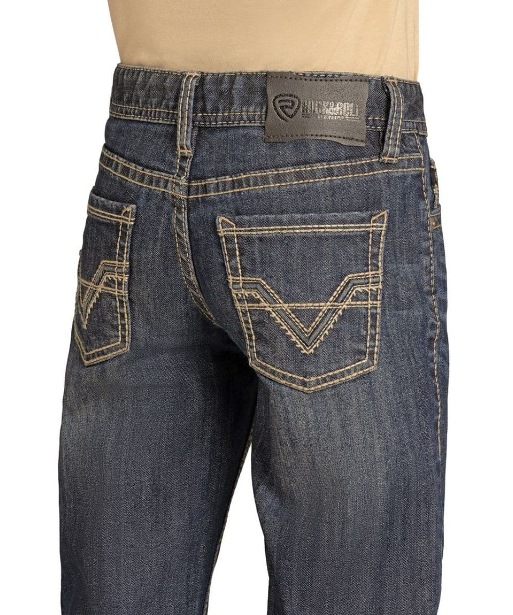 Rock & Roll Denim Boys' ReFlex Boot Cut Jean - Image 4