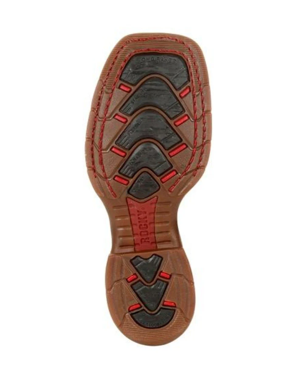 Rocky Men's Long Range Composite Toe Waterproof Western Boot - Image 7