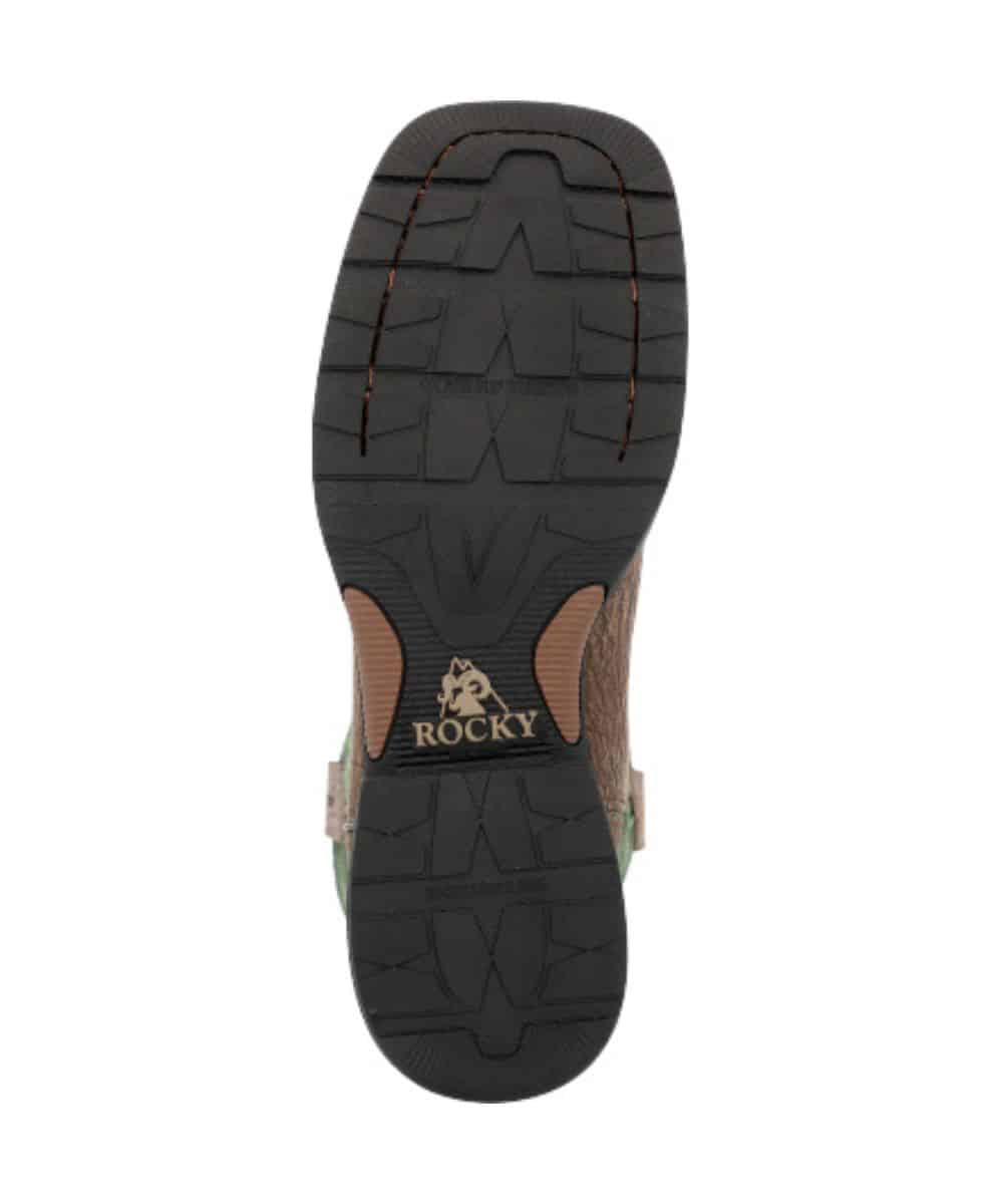 Rocky Men's Bronco Waterproof Western Boot - Image 4