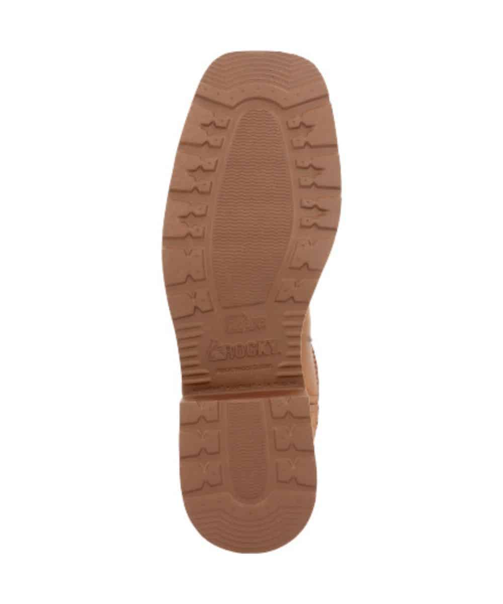 Rocky Men's MonoCrepe Steel Toe Western Boot - Image 4