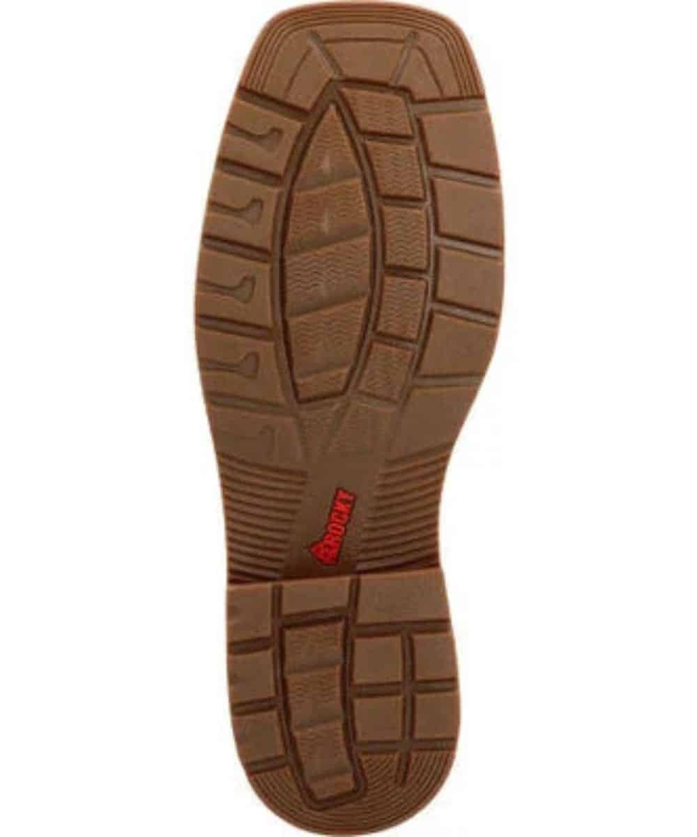 Rocky Men's WorkSmart Waterproof Western Work Boot - Image 4