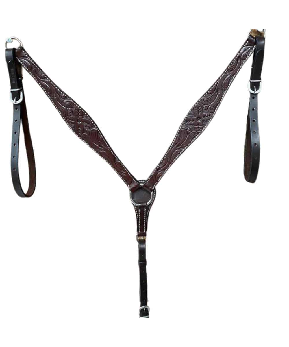 Rodeo Drive Floral Equine Breast Collar - Image 3