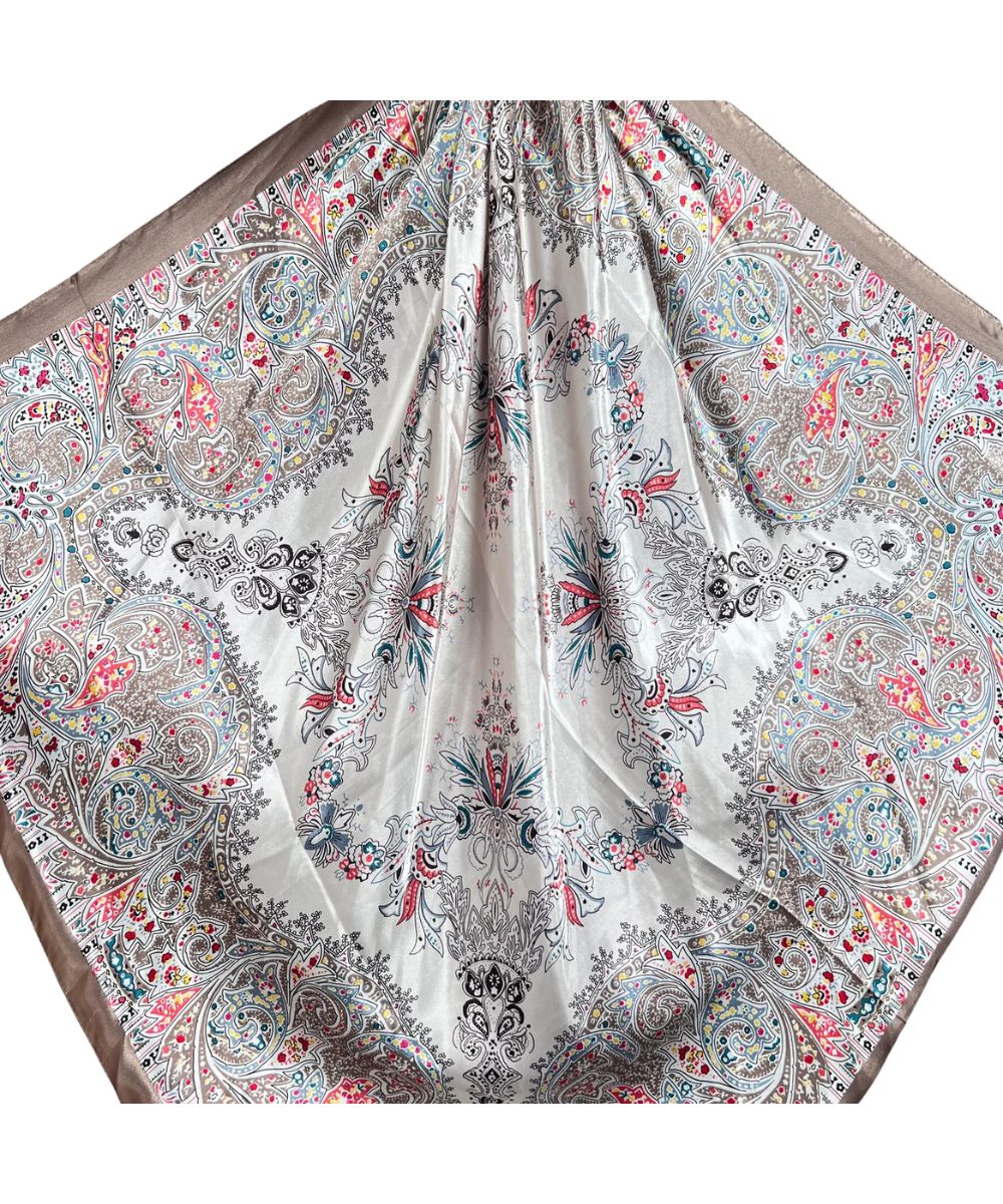 Rodeo Drive Floral Wild Rag - Image 2