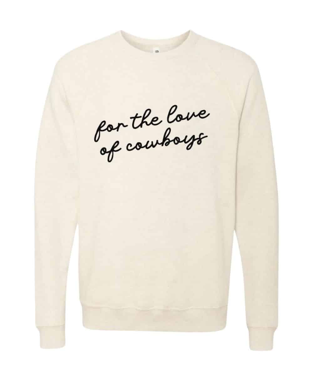 Rodeo Hippie Women's Love Of Cowboys Sweatshirt - Image 2