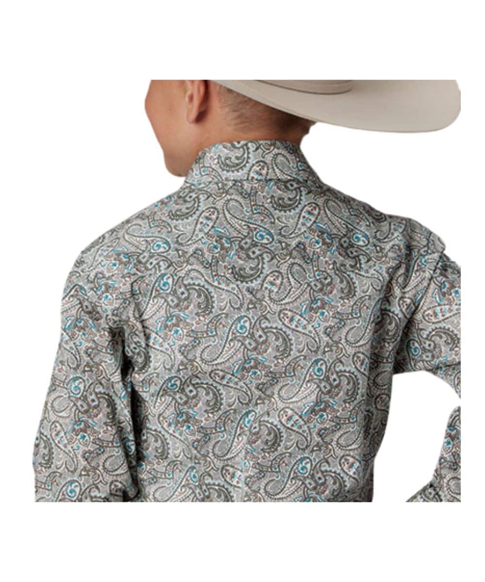 Roper Boys' Sedona Sunset Snap Shirt - Image 2