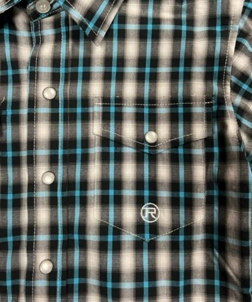 Roper Boys' Plaid Snap Shirt - Image 2