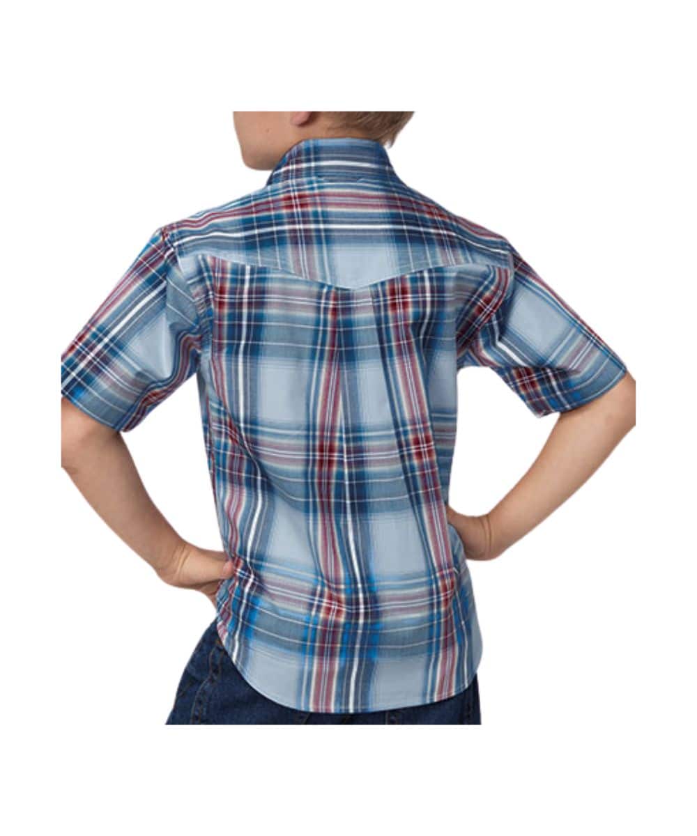 Roper Boys' Plaid Button Down Shirt - Image 2