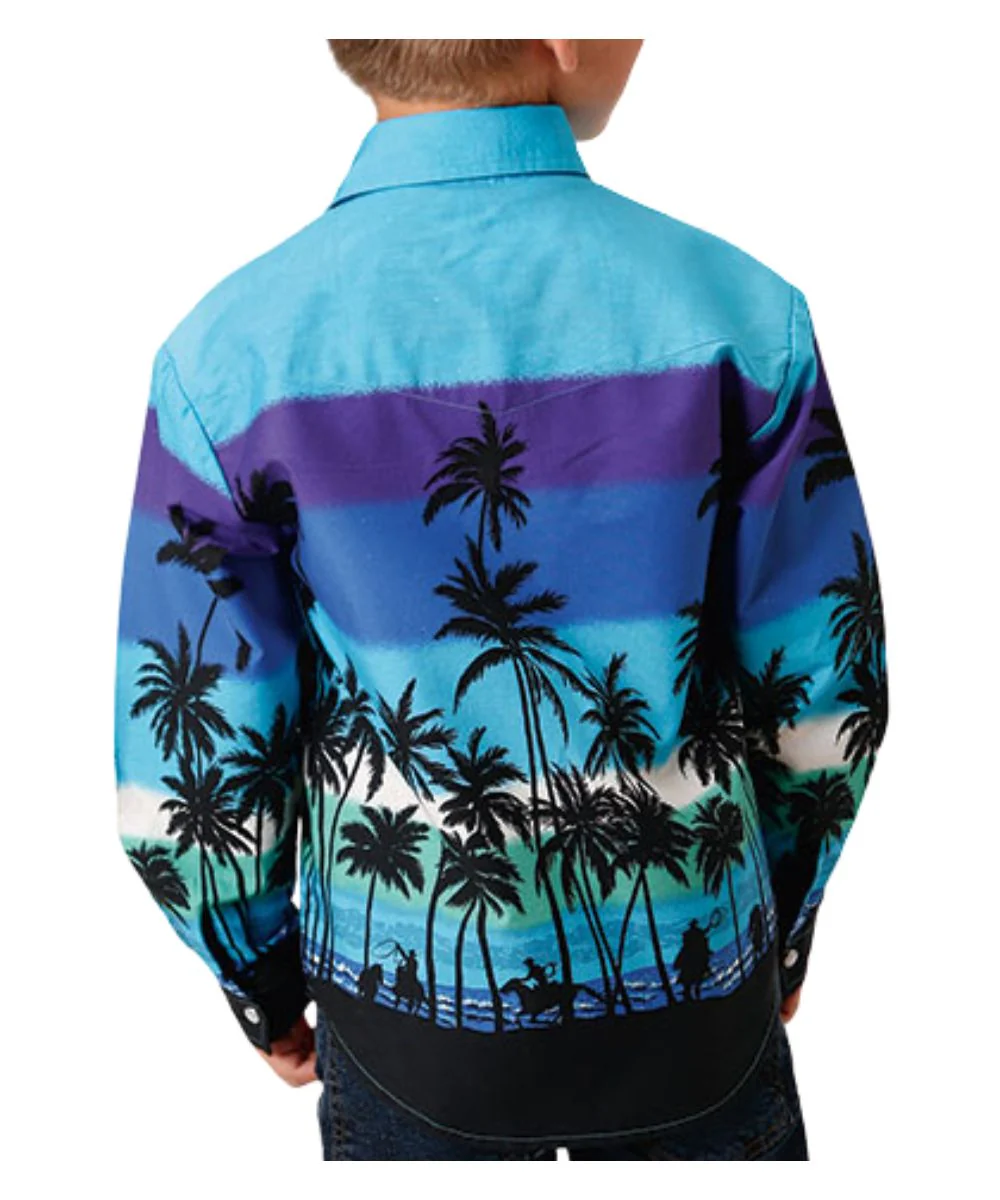 Roper Boys' Vintage Snap Shirt - Image 2