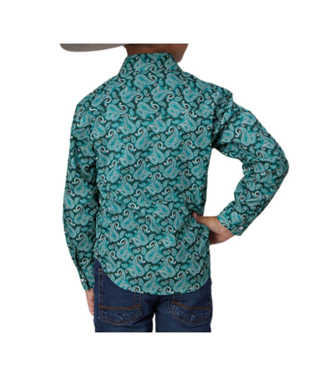 Roper Boys' Silver Springs Snap Shirt - Image 2