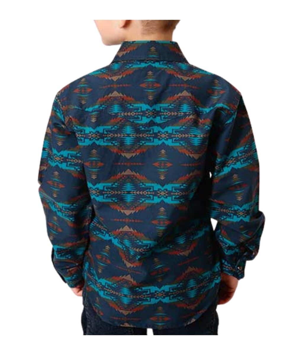 Roper Boys' Vintage Snap Shirt - Image 2