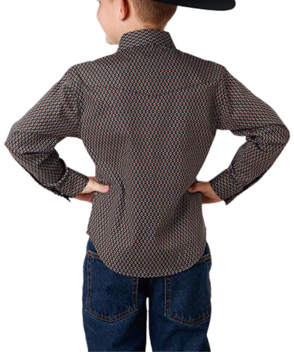 Roper Boys' Western Snap Shirt - Image 2