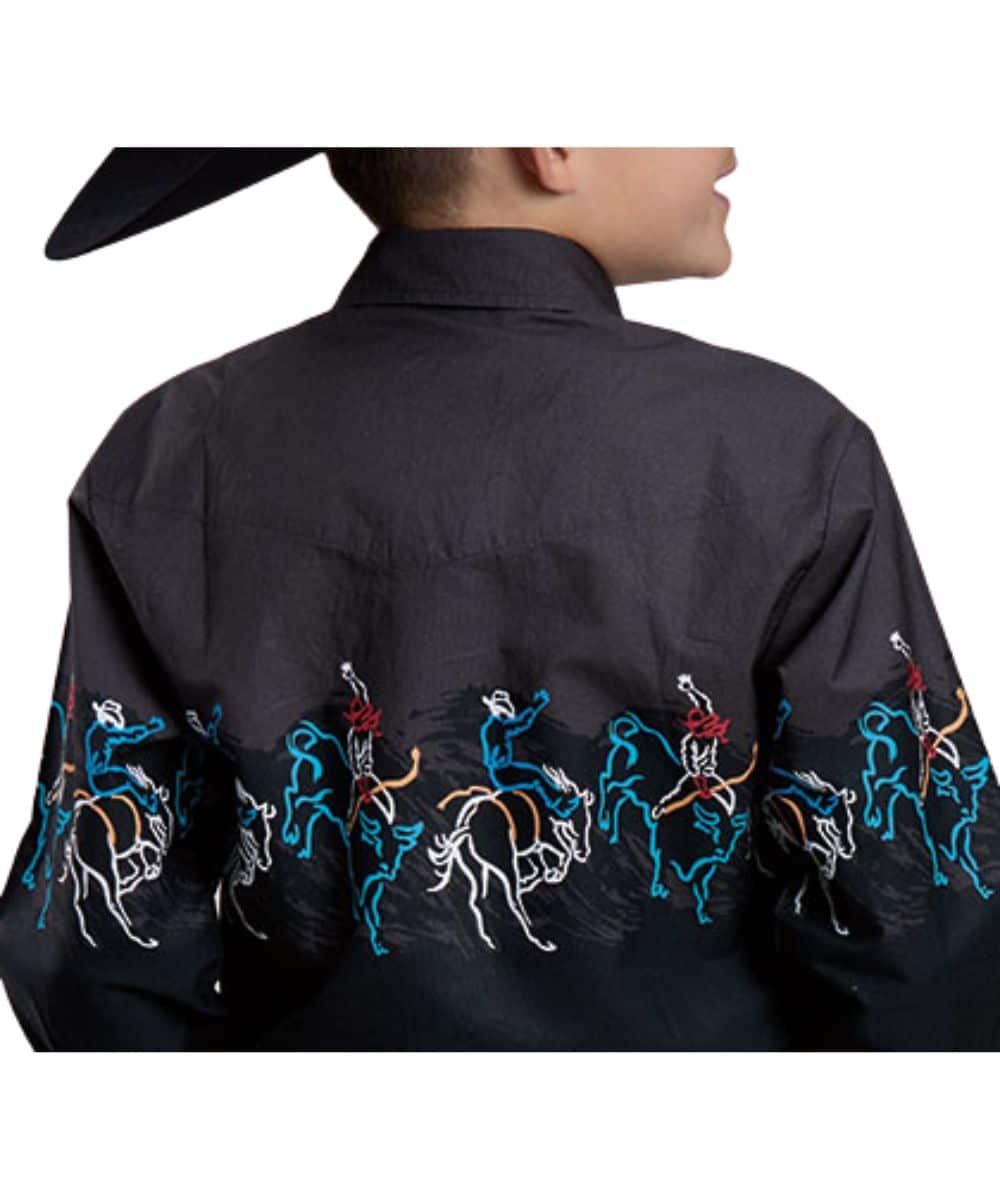 Roper Boys' Vintage Snap Shirt - Image 2