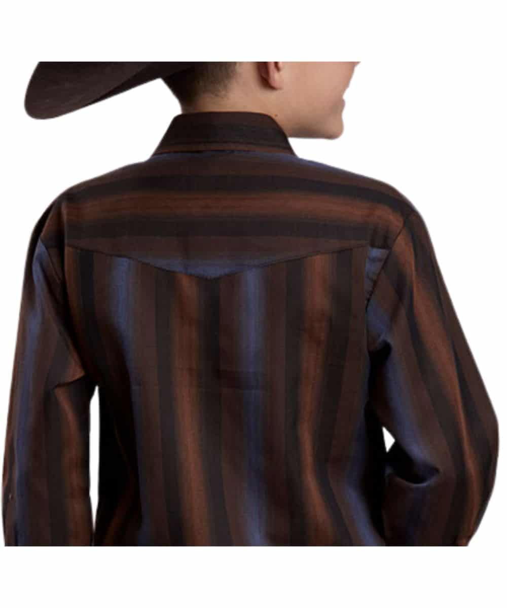 Roper Boys' Western Snap Shirt - Image 2