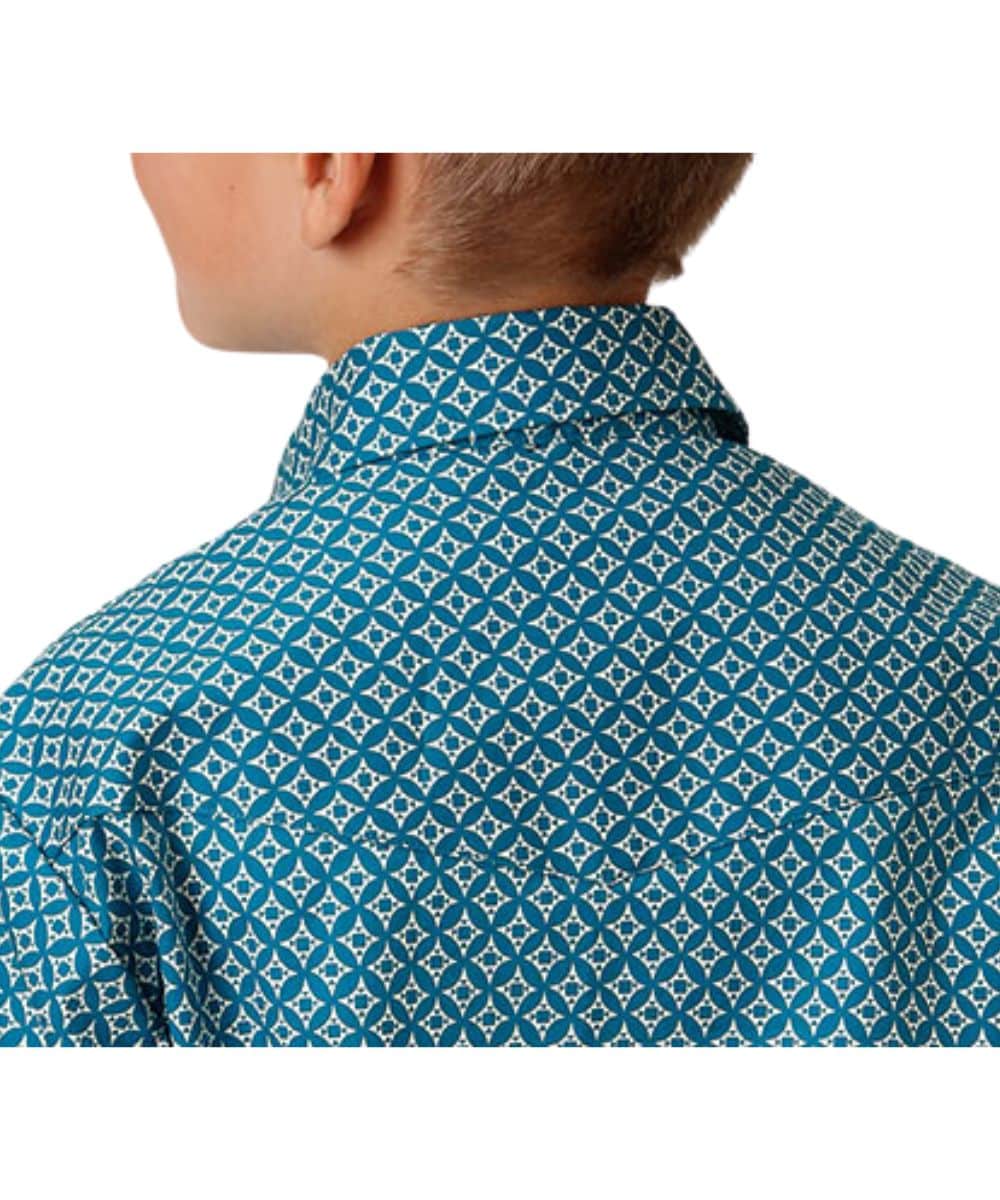 Roper Boys' Western Snap Shirt - Image 2