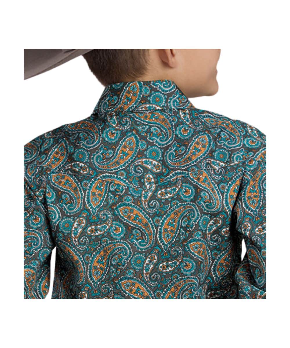 Roper Boys' Western Snap Shirt - Image 2
