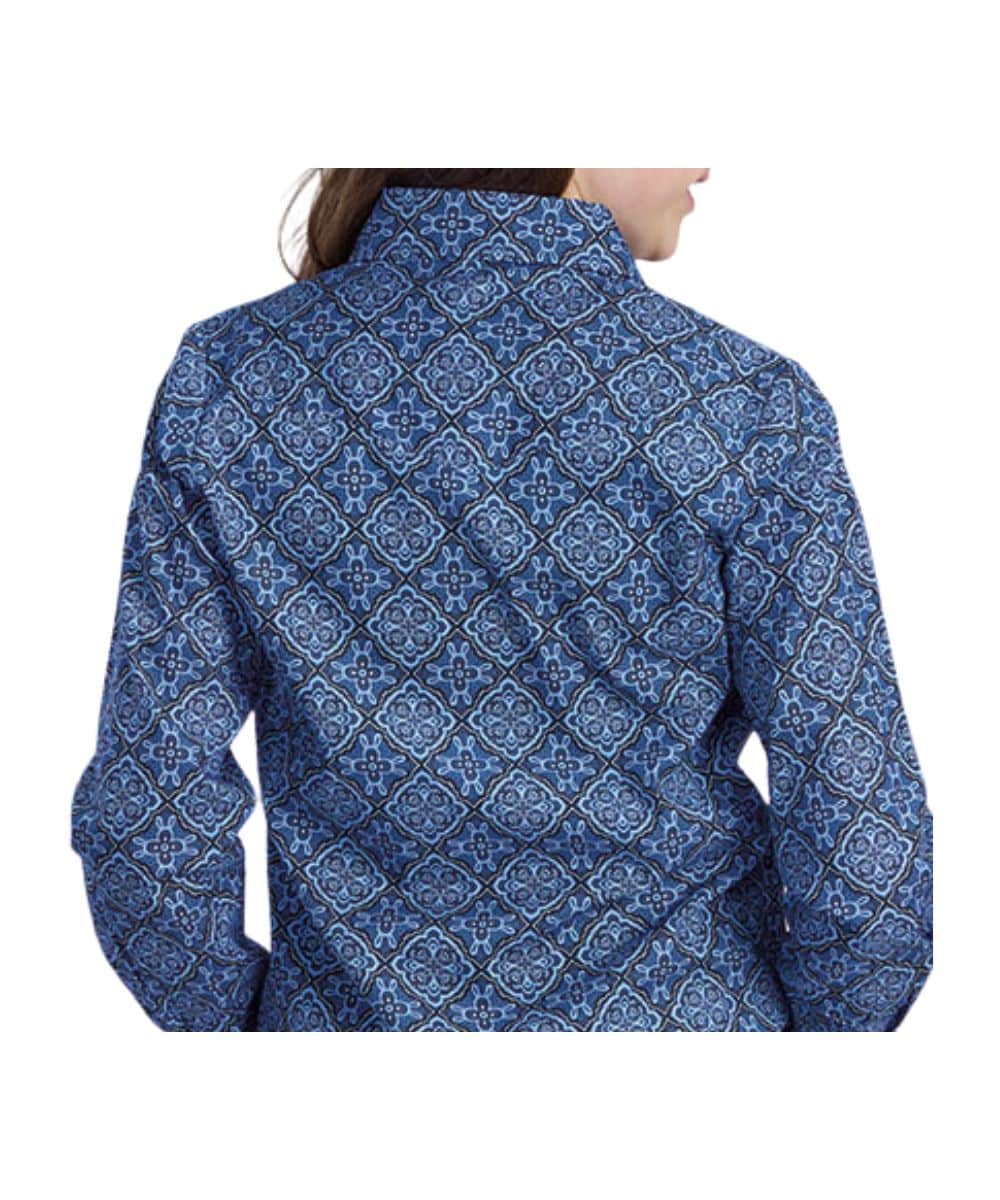 Roper Girls' Cobalt Snap Shirt - Image 2