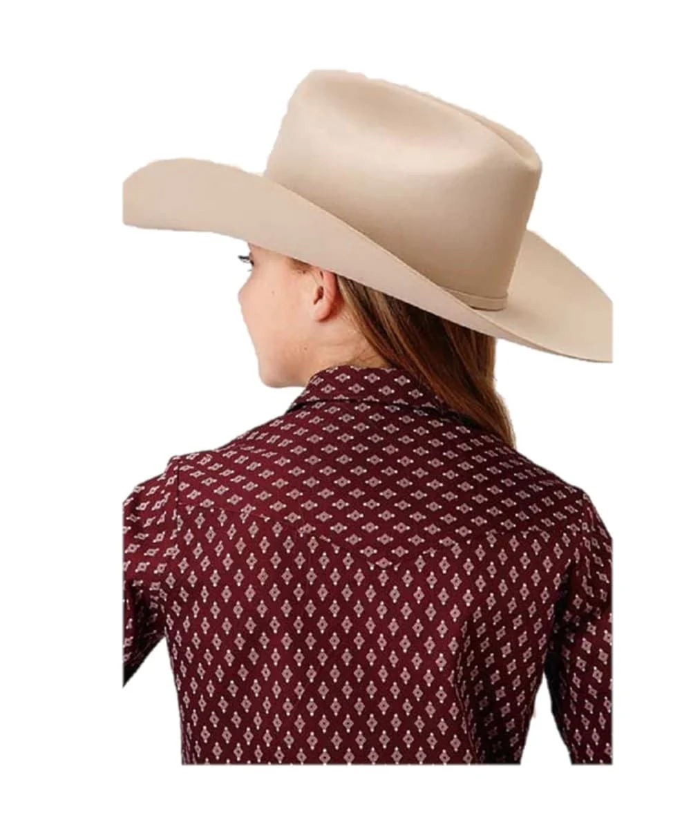 Roper Girls' Diamond Snap Shirt - Image 2