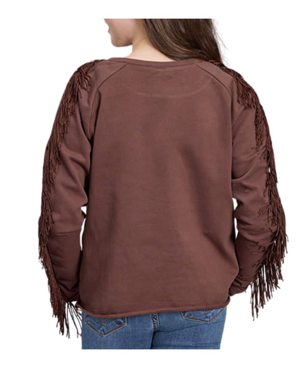 Roper Girls' Fringe Sweatshirt - Image 2