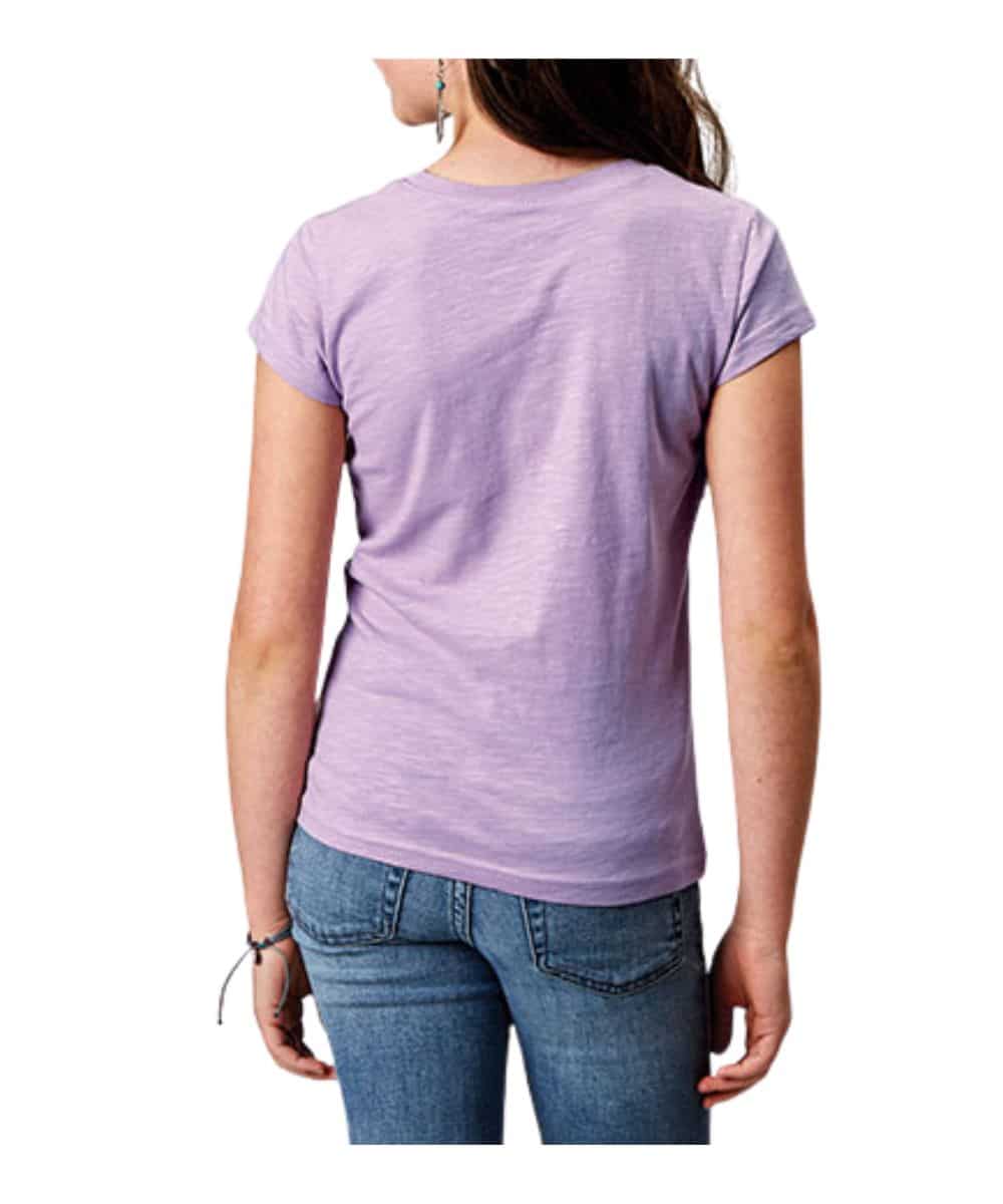 Roper Girls' Horse Tee - Image 2