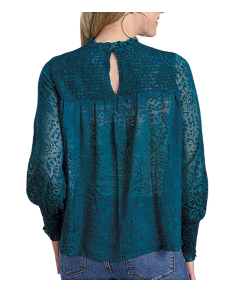 Roper Women's Burnout Brasso Blouse - Image 2