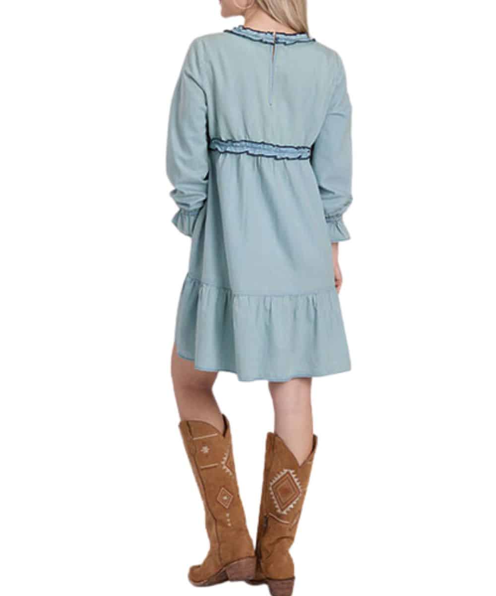 Roper Women's Denim Dress - Image 2