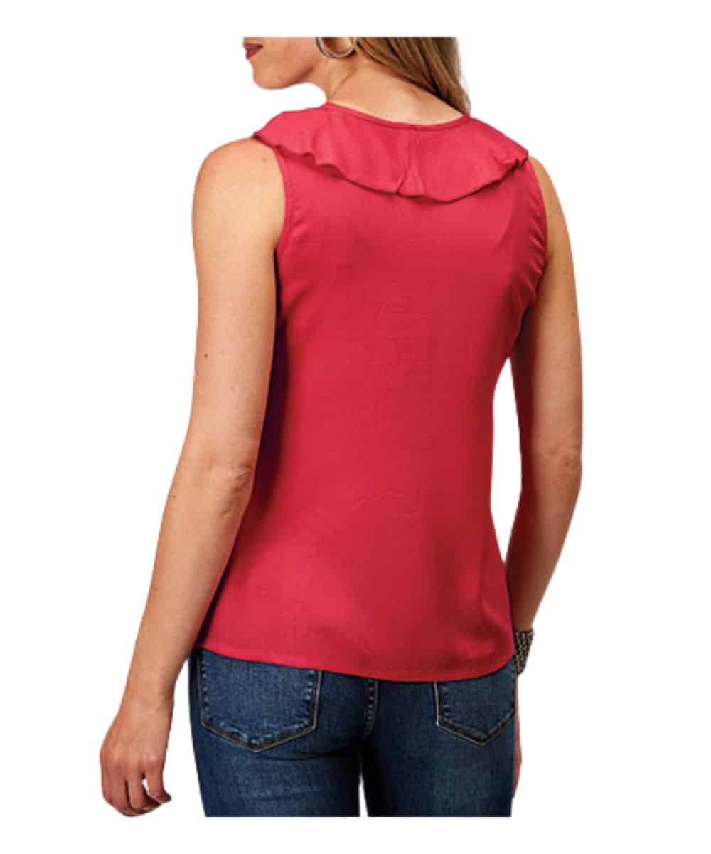 Roper Women's Ruffle Tank Top - Image 2