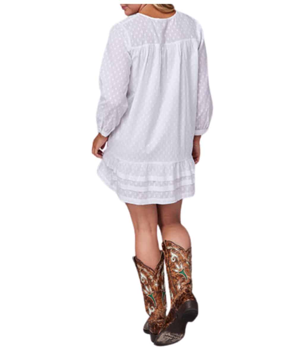 Roper Women's Swiss Dot Dress - Image 2