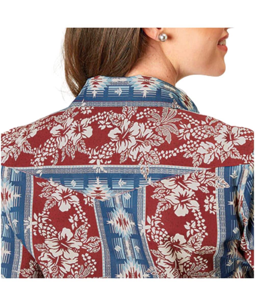Roper Women's Tropical Snap Shirt - Image 2