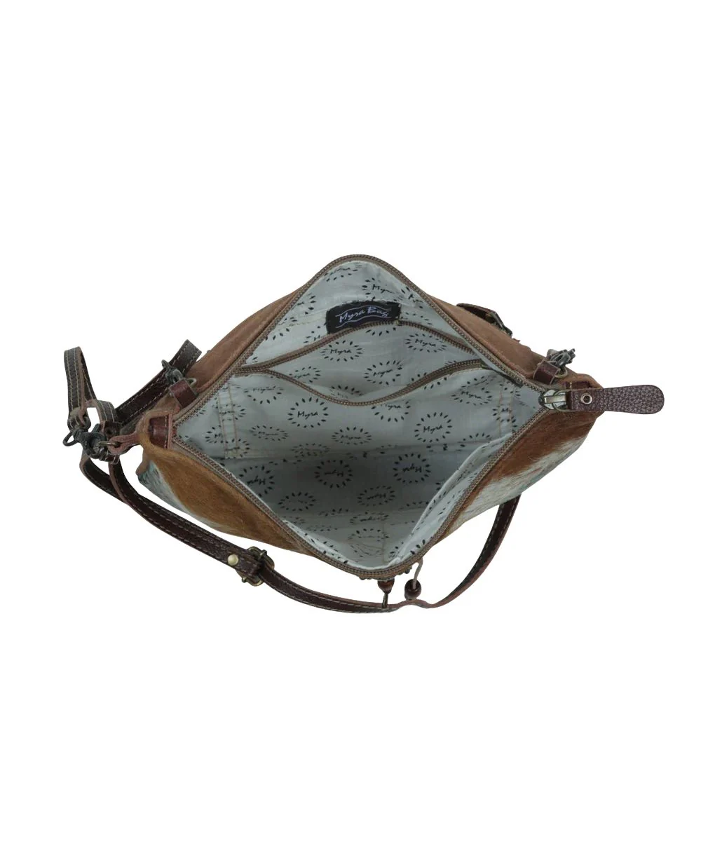 Myra Bags Women's Blue Isle Crossbody Purse - Image 3