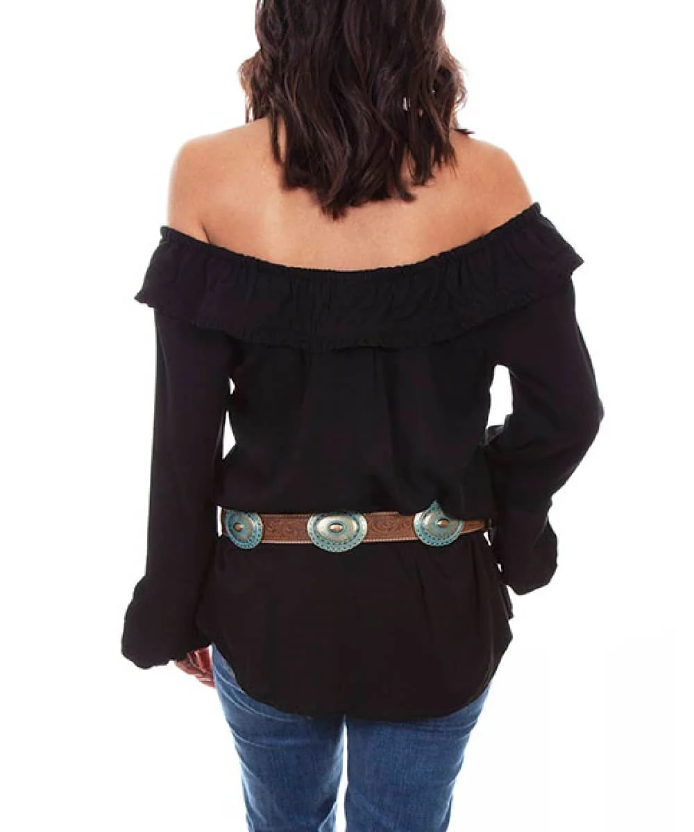 Scully Women's Ruffled Blouse - Image 2