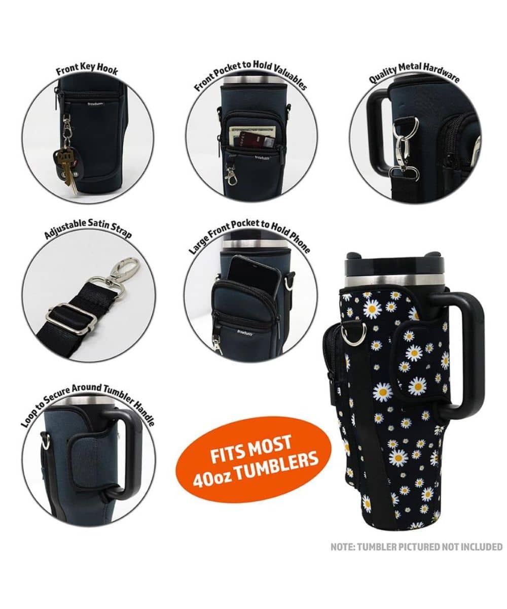 Seriously Shea Daisy Crossbody Tumbler Bag - Image 2