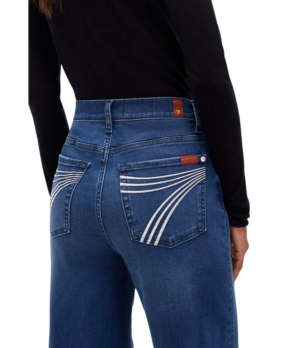 7 For All Mankind Women's Jo Wide Leg Jean - Image 3