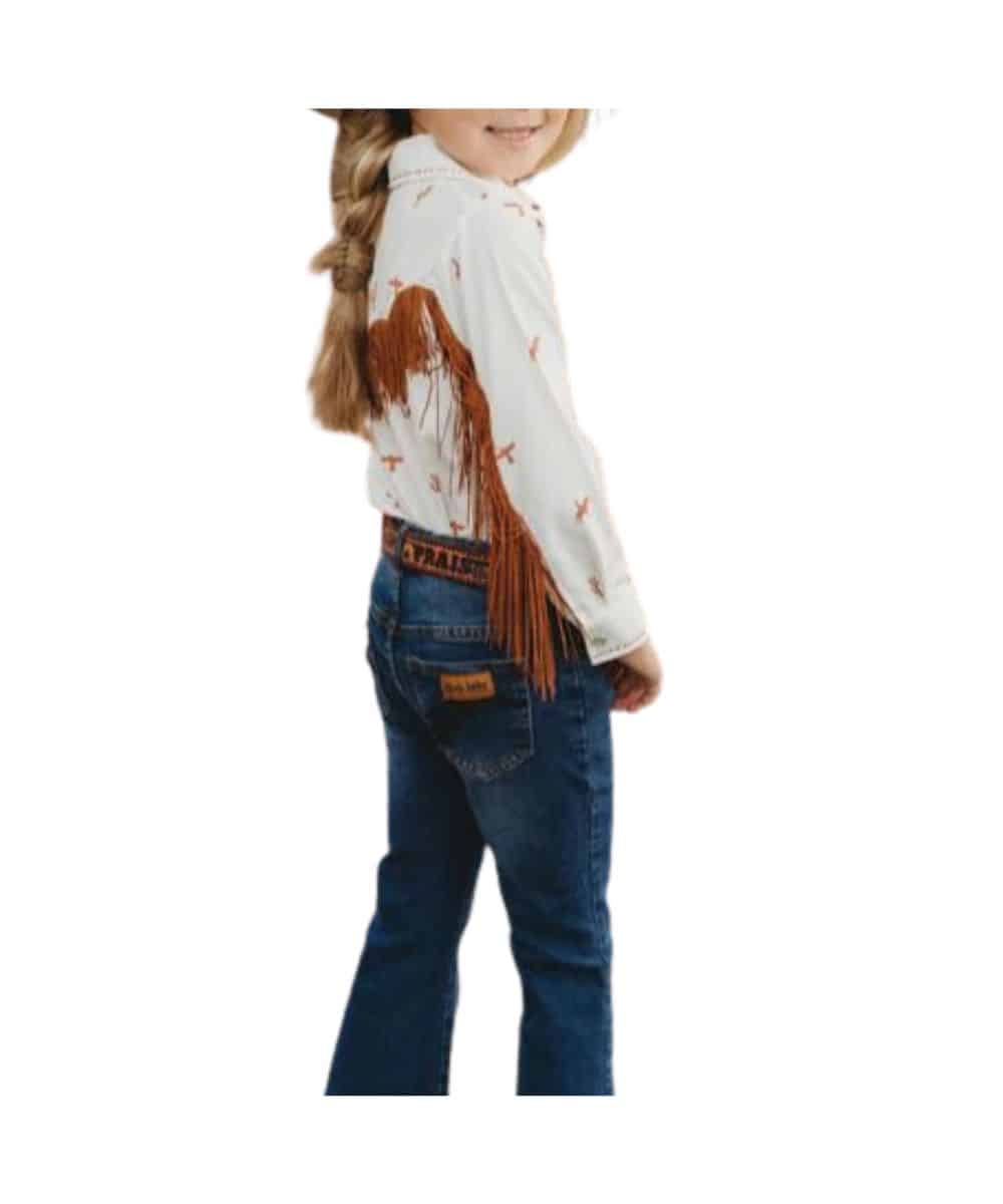 Shea Baby Girls' Desert Horizon Snap Shirt - Image 2