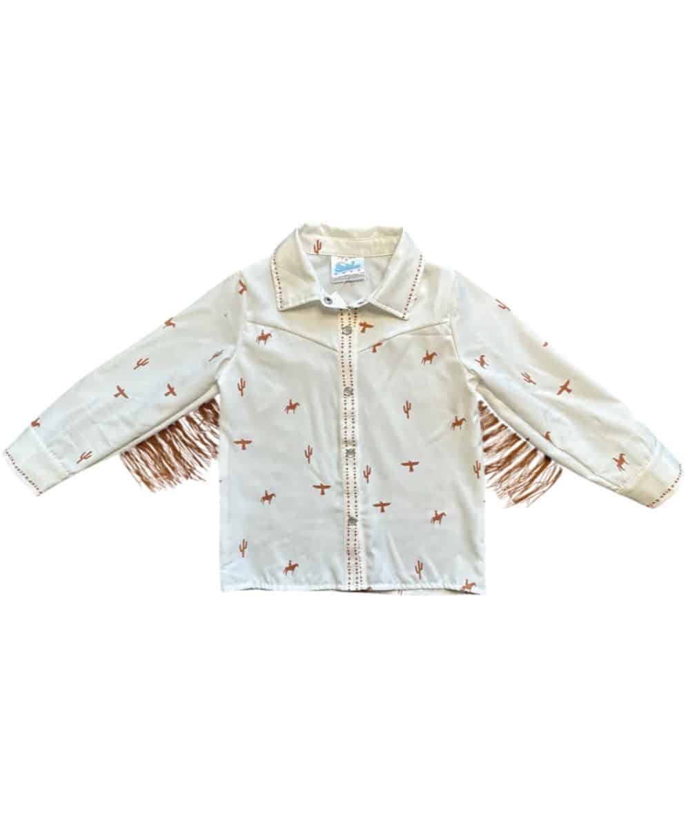 Shea Baby Girls' Desert Horizon Snap Shirt - Image 3