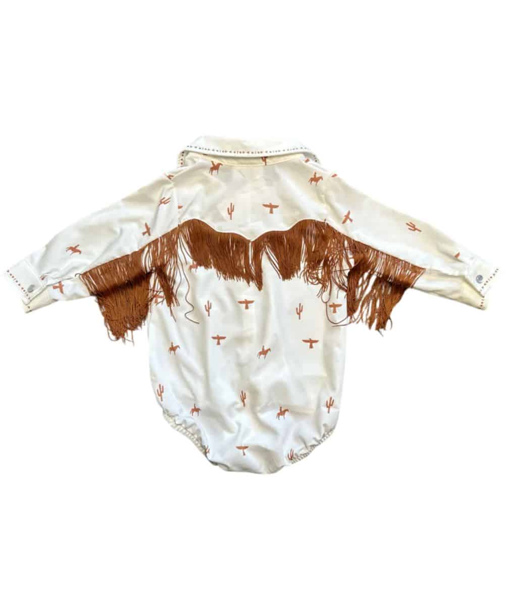 Shea Baby Infant Girls' Desert Horizon Snap Shirt - Image 4