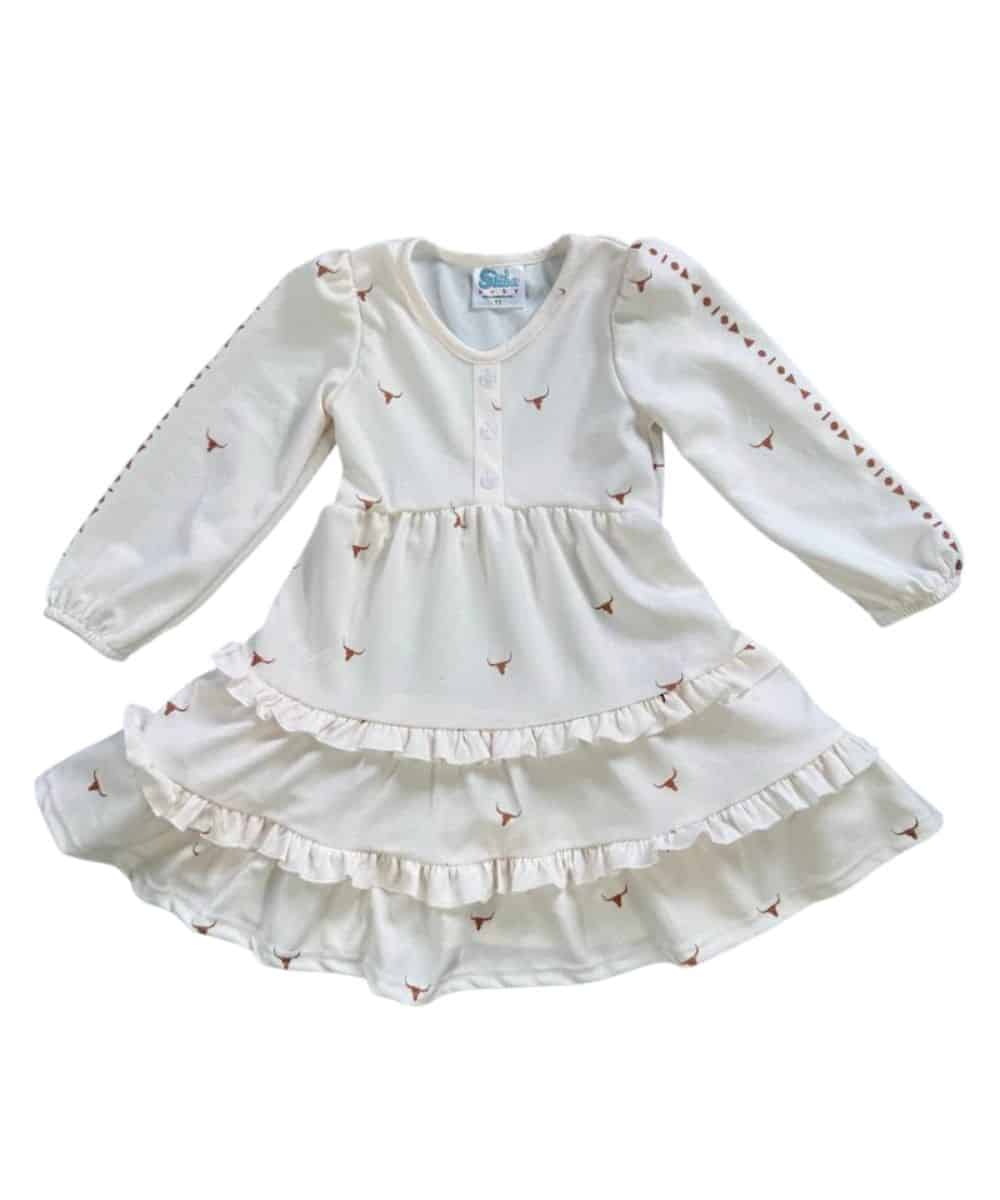 Shea Baby Little Girls' Desert Horizon Dress - Image 2