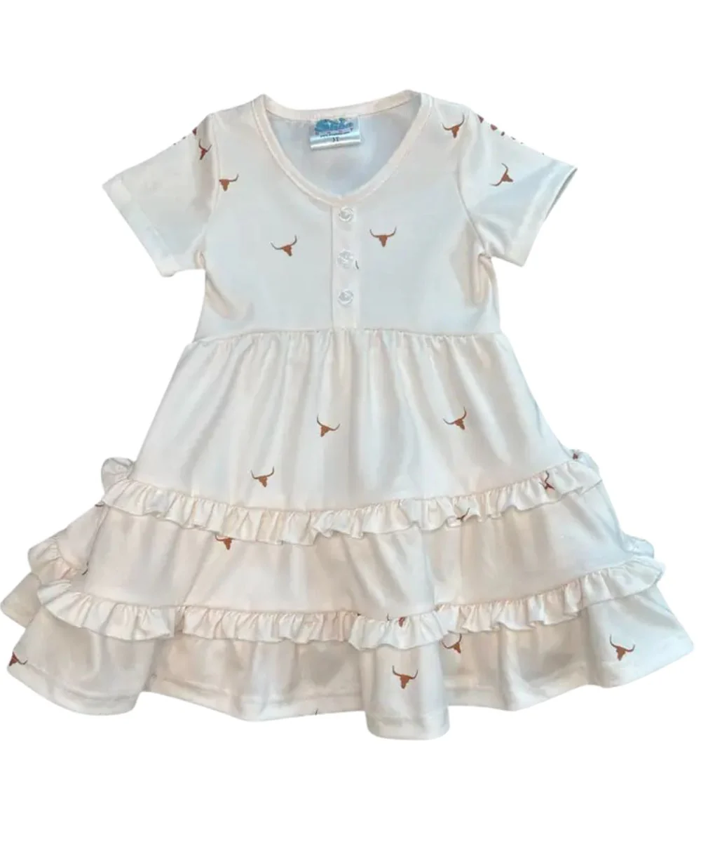 Shea Baby Little Girls' Desert Dress - Image 2