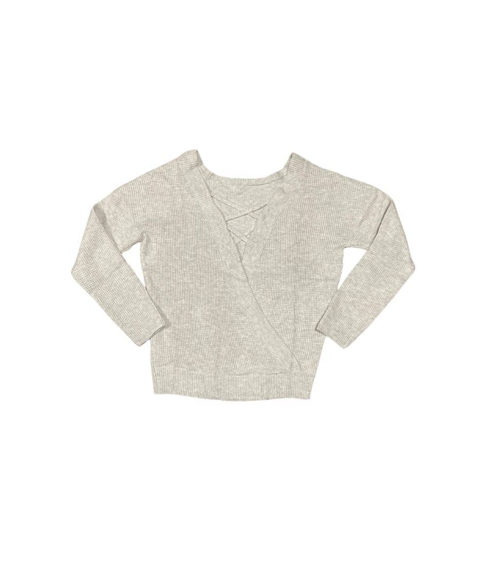 Shewin Women's Cross Back Sweater - Image 2