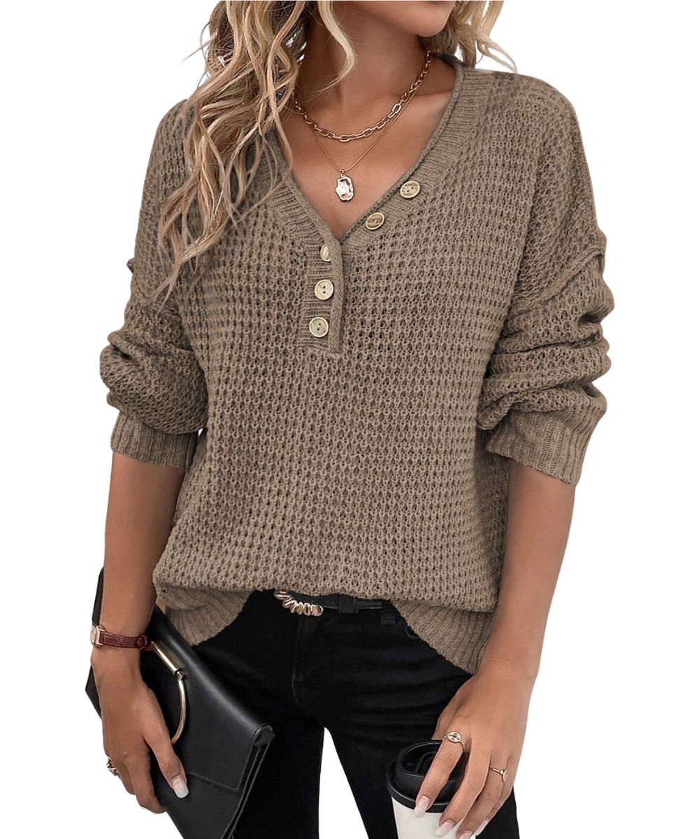 Shewin Women's Knit Sweater - Image 3