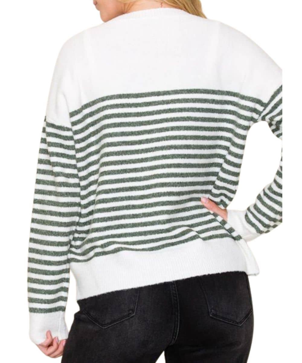 Staccato Women's Striped Sweater - Image 2