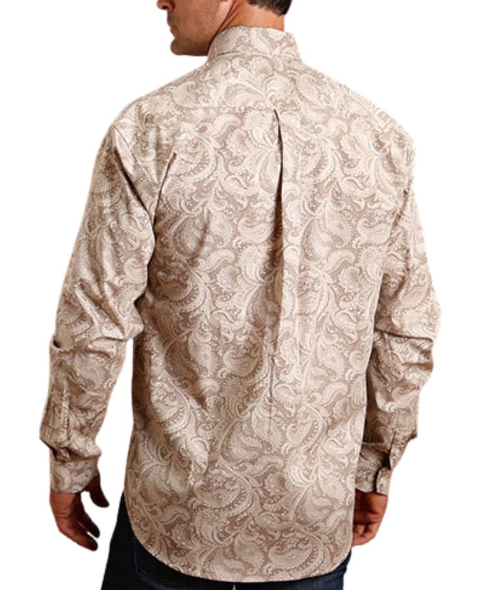 Stetson Men's Paisley Button Down Shirt - Image 2