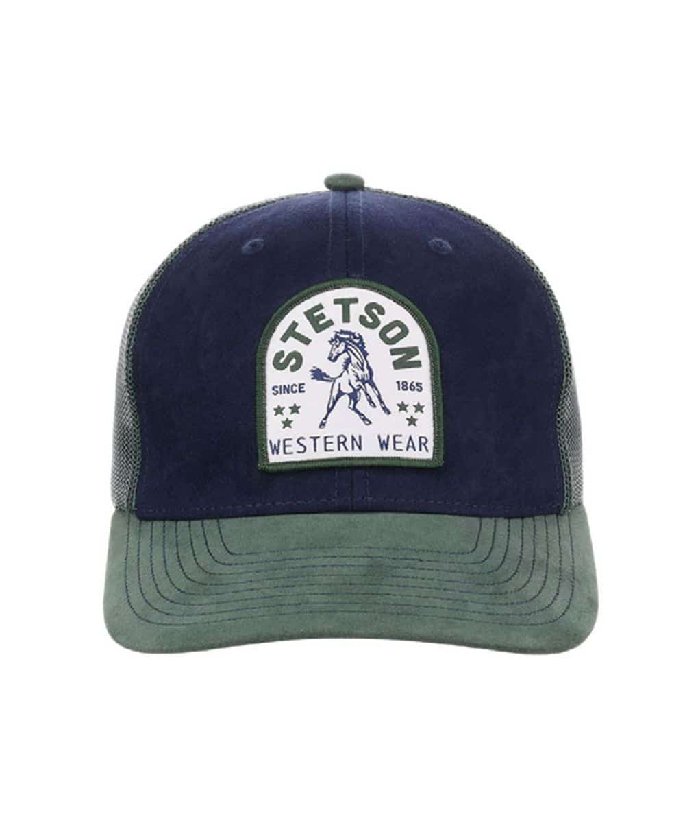 Stetson Stallion Trucker Ball Cap - Image 2