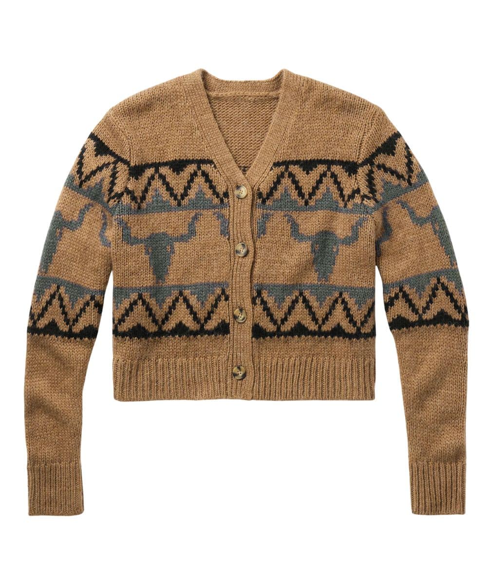 Stetson Women's Steer Head Cardigan - Image 2