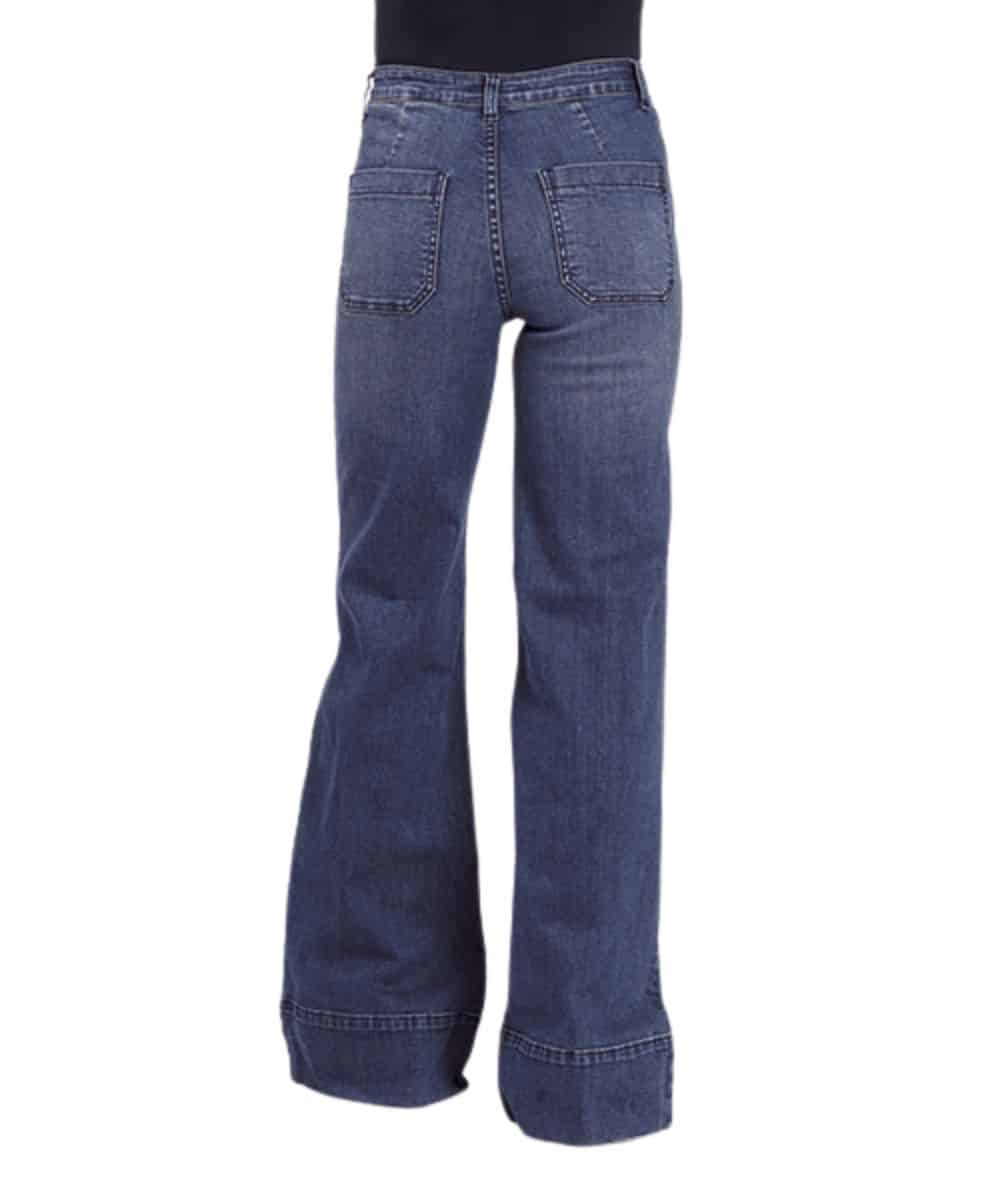 Stetson Women's Wide Leg Western Jean - Image 2