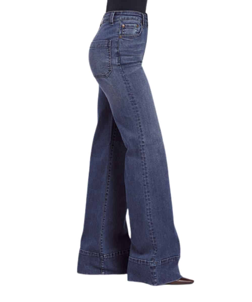 Stetson Women's Wide Leg Western Jean - Image 3