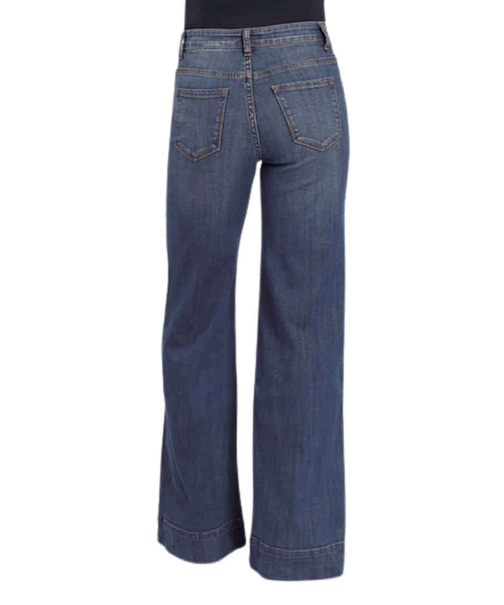 Stetson Women's Wide Leg Western Jean - Image 2